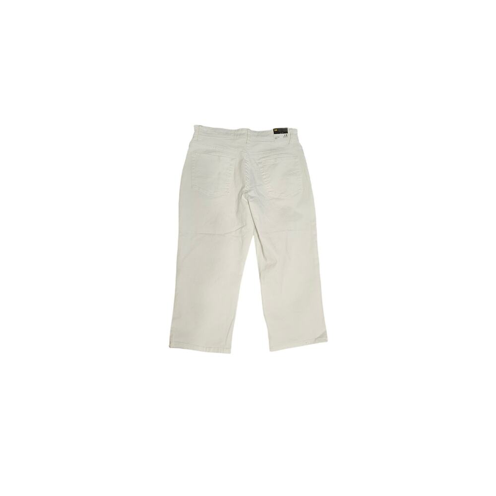 Lee Mid Rise Relaxed Fit Cropped Jeans